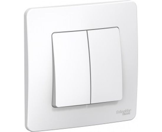 Двухклавишный переключатель Schneider Electric СП BLANCA сх.6+6 10А 250В белый SchE BLNVS106601 1210257 