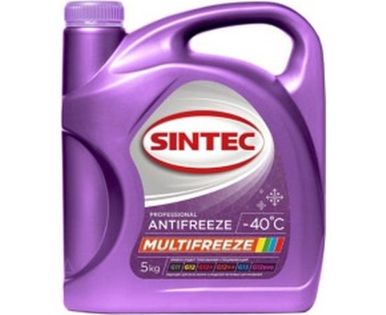 Антифриз Sintec 5 кг, MULTIFREEZE, 800534 