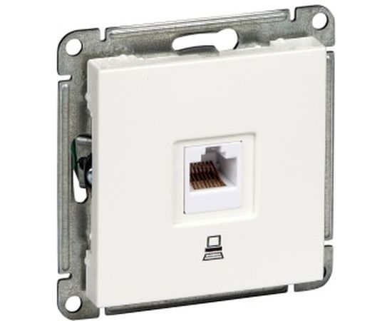 Телефонная розетка Schneider Electric W59, RJ11, 160В, 1А, белый RSI-152T-1-86 
