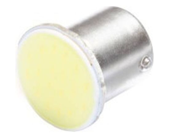 Автолампа диод S25 P21W 1 COB диод BA15s 1-контурная белая SKYWAY S08201038 