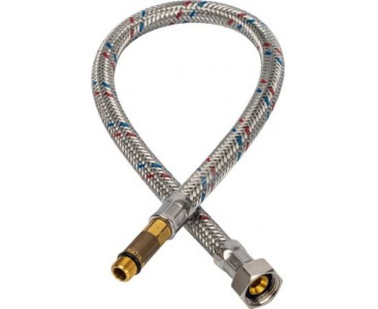 Гибкая подводка для воды M10 35 мм х ВР 3/8" STOUT RG008P0SIFDS19 