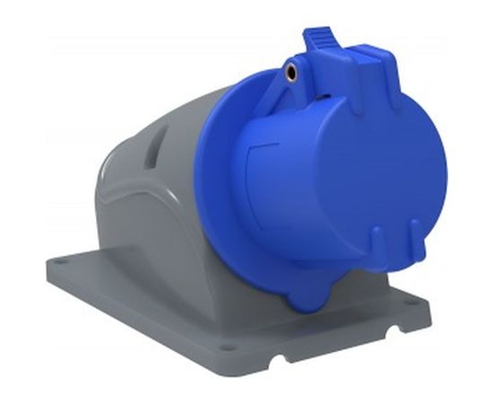 Стационарная розетка IEK ССИ-113, 16А-6ч/200-250В, 2Р+РЕ, IP44, MAGNUM PSN11-016-3 