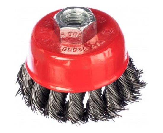 Корщетка-чашка (65 мм; М14; стальная проволока) FIT IT 39466 