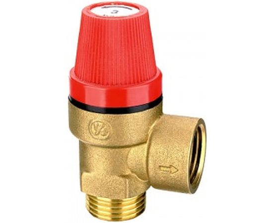 Предохранительный клапан СТМ ТЕРМО 1/2", г/ш, 3 Бар CRVP3M12 