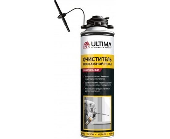 Очиститель монтажной пены Ultima RUS 500 ml Россия UCMFC05005 
