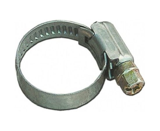 Обжимной хомут из нержавеющей стали Tech-Krep 10х16 2шт - ярлык 104042 