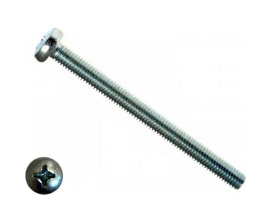 Винт КРЕП-КОМП полуцилиндрическая головка, цинк DIN7985 3х10 100шт вц310мф 