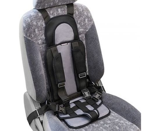 Бескаркасное детское автокресло SKYWAY ПОДРАСТАЙ-КА серое S02802017 