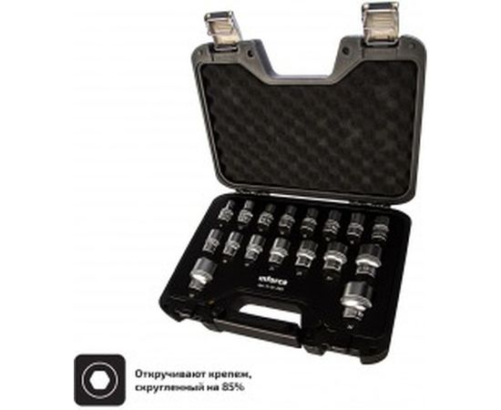 Набор торцевых безударных головок (1/2"; 8-32 мм) Inforce 11-01-260 