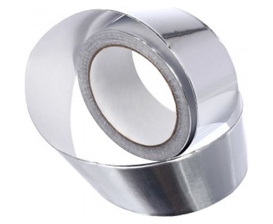 Алюминевая клейкая лента для термоизоляции Банные штучки 48 мм, 25 м 3714 