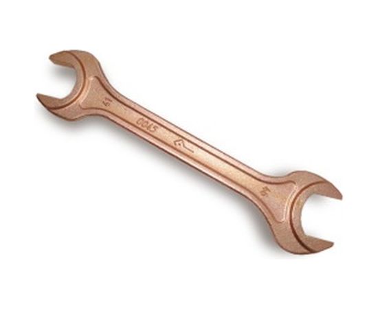 Ключ с открытым зевом двухсторонний ГОСТ 2839-80 Cr V омедненный КЗСМИ КГД-41x46 51233157 