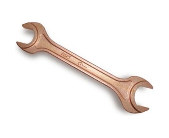 Ключ с открытым зевом двухсторонний ГОСТ 2839-80 Cr V омедненный КЗСМИ КГД-50x55 51235157 