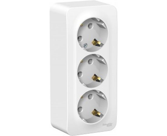 Розетка Schneider Electric 3-м ОП BLANCA 16А 250В SchE BLNRA010311 1210469 