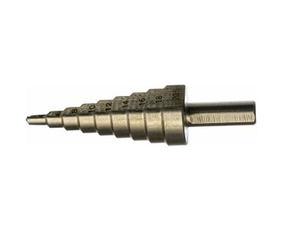 Сверло ступенчатое (4-20 мм; 9 ступеней; HSS) по металлу FIT IT 36395 