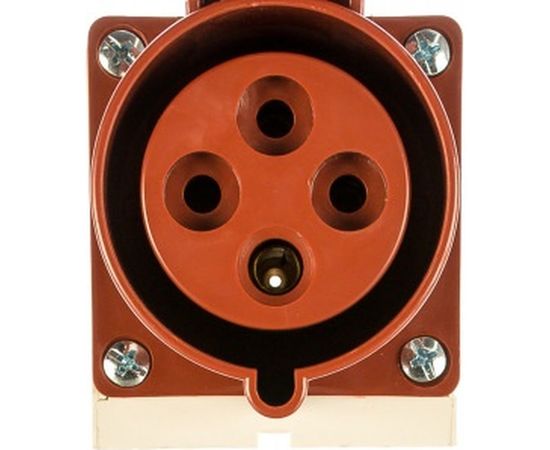 Розетка наружной установки IEK 32А 3P+Е 380В IP44 124 ИЭК PSR12-032-4 