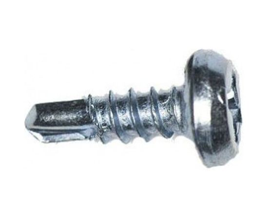 Саморез клоп Метизный двор 3,5х11 оцинкованный, сверло, 1000 шт. 4607159062802 