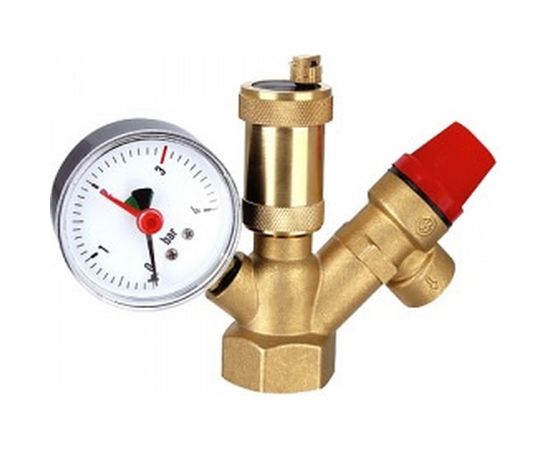 Группа безопасности котла СТМ ТЕРМО 1" компакт CARSGC01 