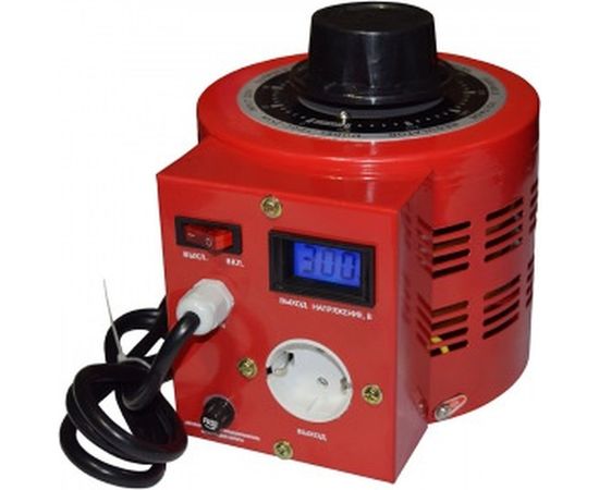 Лабораторный автотрансформатор SUNTEK ЛАТР 2000ВА RED диапазон 0-300 Вольт, 8А SK2.2_LTR2000RED 