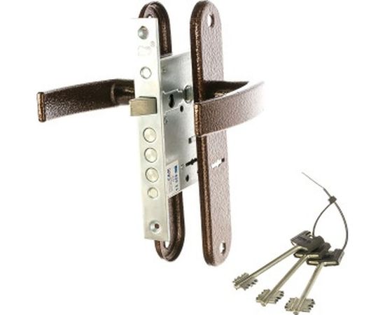 Врезной замок BORDER 77311-ЗВ9-6/13(КЛП5-85) РФ61-002.ШЗ.У4 19311 