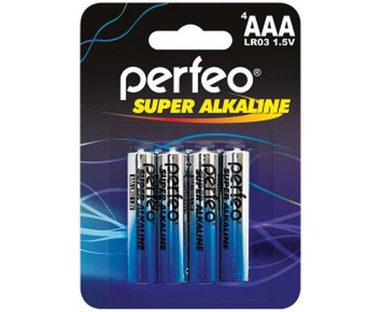 Алкалиновые батарейки Perfeo LR03, 4 шт., на блистере 30005154 – изображение 2