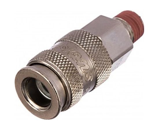 Пневматическое быстроразъемное соединение с наружной резьбой 1/4" G Hans 8513-2Q – изображение 2