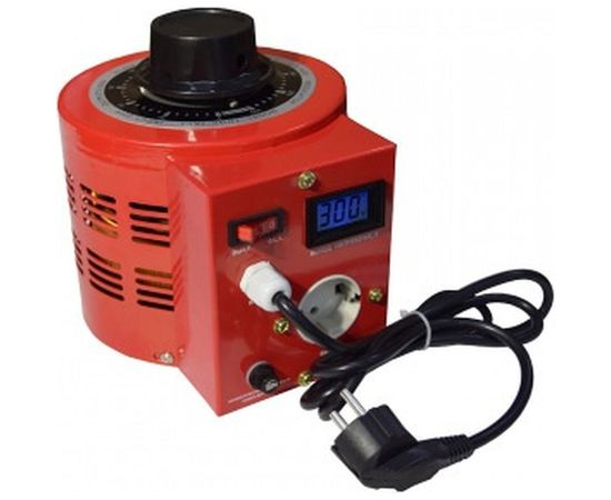 Лабораторный автотрансформатор SUNTEK ЛАТР 2000ВА RED диапазон 0-300 Вольт, 8А SK2.2_LTR2000RED – изображение 2