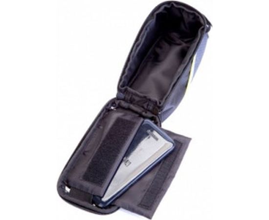 Сумка велосипедная объемом 1,2 л. с синим элементом BRADEX, SF 0158 – изображение 2