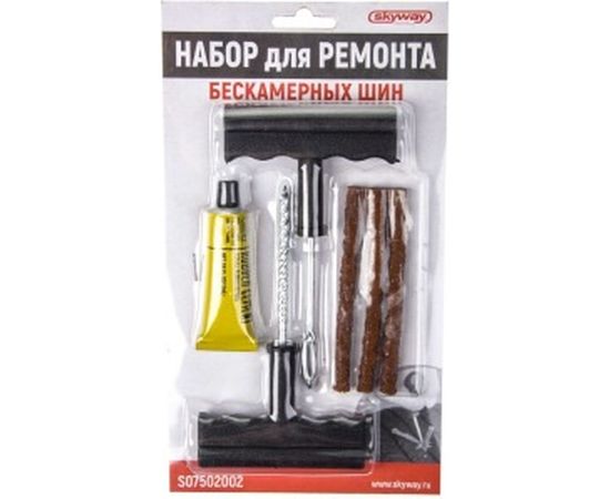 Набор для ремонта бескамерных шин SKYWAY 6 предметов S07502002 – изображение 2