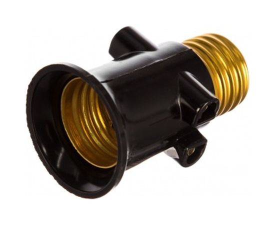 Патрон-переходник NAVIGATOR с розетки на E27 71 695 NLA-E27-S-E27 71695 454081 – изображение 2