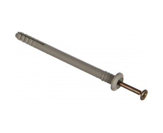 Дюбель-гвоздь Tech-Krep 6х80 грибовидная манжета, полипропилен 10 шт - пакет 103902 – изображение 3