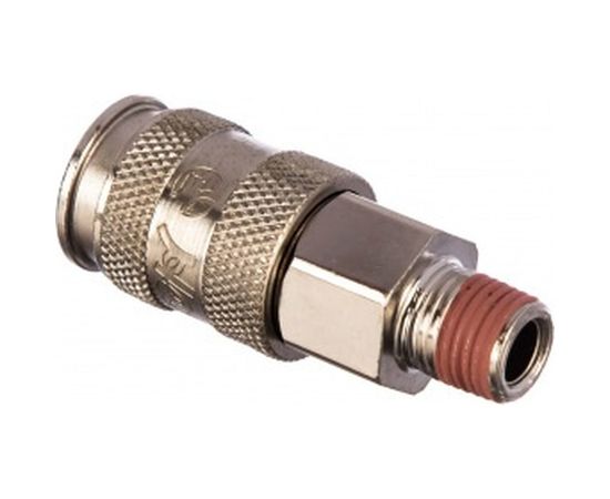 Пневматическое быстроразъемное соединение с наружной резьбой 1/4" G Hans 8513-2Q – изображение 3