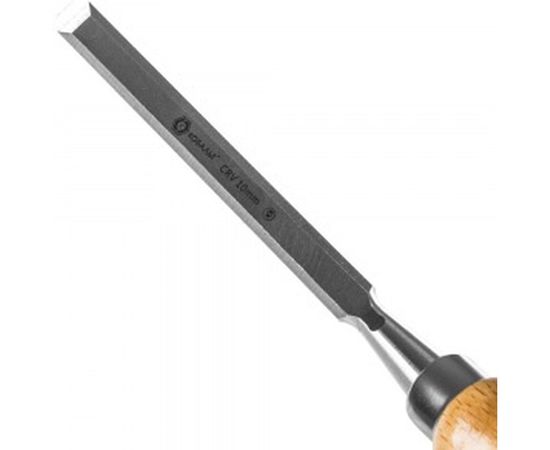 Плоская стамеска 10 х 140 мм, CR-V КОБАЛЬТ 245-725 – изображение 3