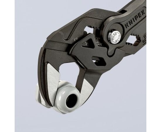 Переставные клещи KNIPEX 52 мм 2, L-250 мм, серые, 1-к ручки, подвес KN-8601250SB – изображение 3