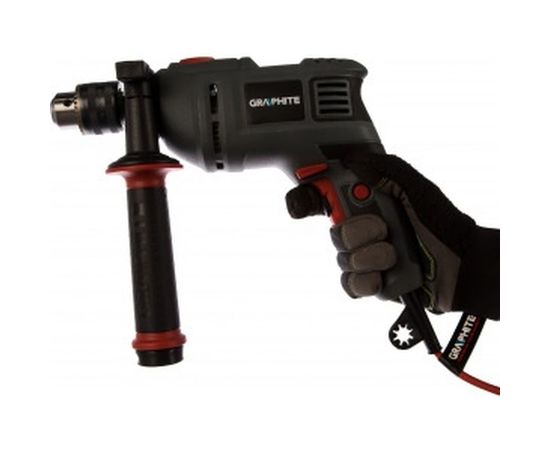 Ударная дрель GRAPHITE 58G725 – изображение 4