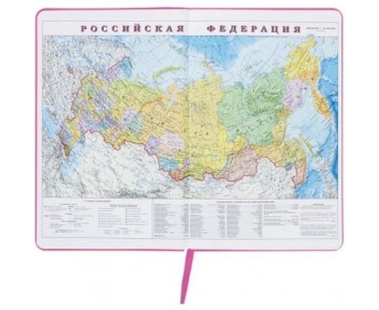 Недатированный ежедневник BRAUBERG Select А5 138x213 мм, балакрон, 160 л, розовый 111663 – изображение 5