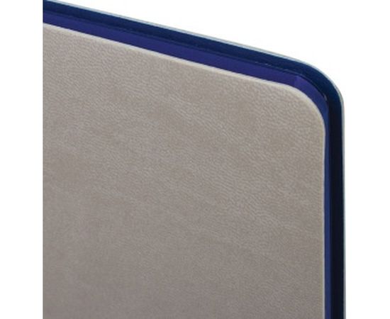 Блокнот BRAUBERG Metropolis Mix А5 148x218 мм, под кожу, 80 л, серый, 111041 – изображение 5