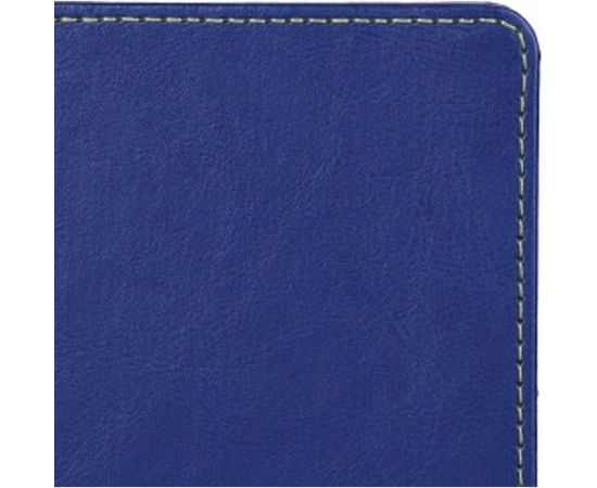 Блокнот BRAUBERG Office А5 148x218 мм, под кожу, резинка, 80 л, синий, 111028 – изображение 5