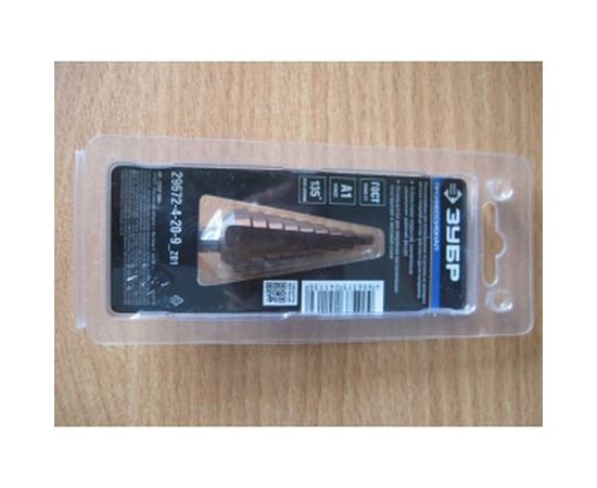 Сверло ступенчатое по стали и цветным металлам КОБАЛЬТ (4-20 мм; 9 ступеней; Р6М5) ЗУБР 29672-4-20-9_z01 – изображение 6