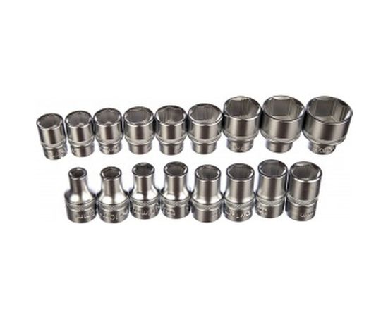 Набор торцевых безударных головок (1/2"; 8-32 мм) Inforce 11-01-260 – изображение 7