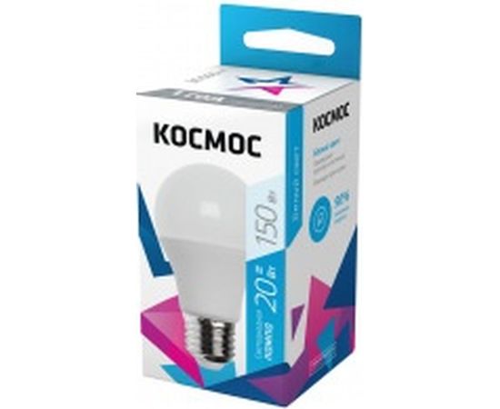 Светодиодная лампа Космос А60 20W 220V E27 4500K LkecLED20wA60E2745 