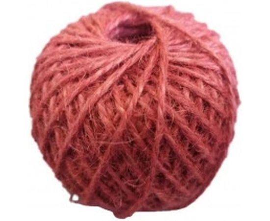 Джутовый шпагат ЭБИС красный 1120 Текс 100 м 303 