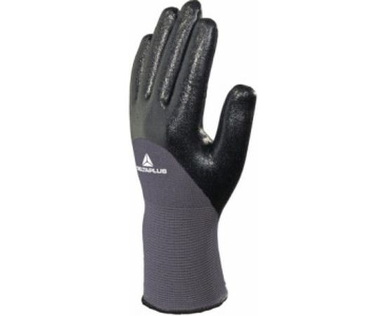 Полиамидные перчатки с двойным нитриловым покрытием Delta Plus VE713, размер 9, VE71309 