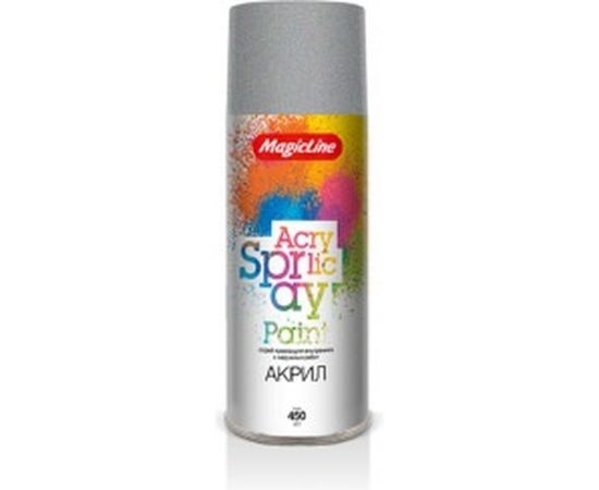 Краска RUNWAY серебряная 265г Magic Line 100 