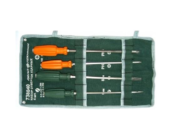 Набор усиленных отверток 250 мм 4 предмета ДТ20/2 Дело Техники 738040 