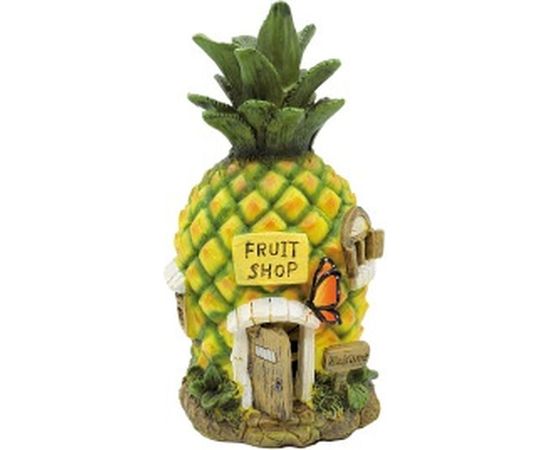 Садовый фонарь ЧУДЕСНЫЙ САД 610 Ананасовый домик, диодный, на солнечной батарее, полирезина 4606400207481 