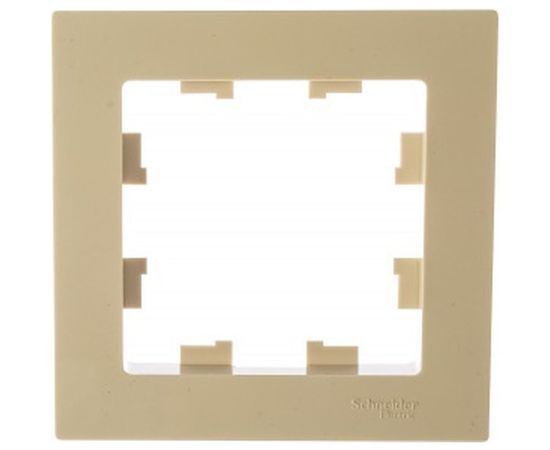 1-постовая рамка Schneider Electric ATLASDESIGN БЕЖЕВЫЙ ATN000201 