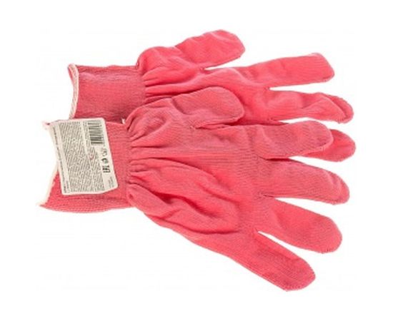Перчатки Россия нейлон, 13 класс, цвет розовая фуксия, L 67821 
