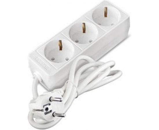 Бытовой удлинитель СОЮЗ ТМ 3500 Вт, с заземлением, 3 гнезда, ПВС, 7м 481S-6307 