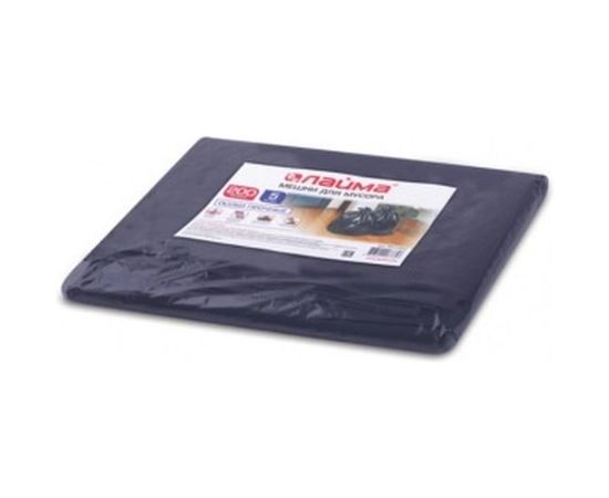 Мешки (5 шт; 200 л; 90х130 см; черные; ПВД; 50 мкм) для мусора ЛАЙМА 601393 