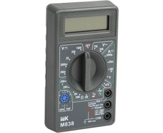 Цифровой мультиметр IEK Universal M838 1356520 